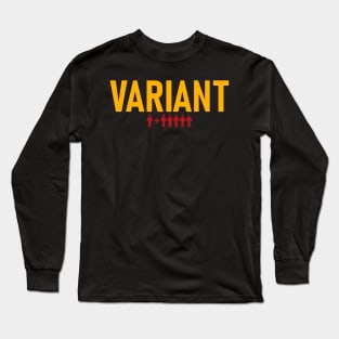 Variant text with timeline variants infographic Long Sleeve T-Shirt